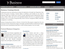Tablet Screenshot of business-training-schools.com